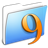 Aqua Smooth Folder Classic Icon